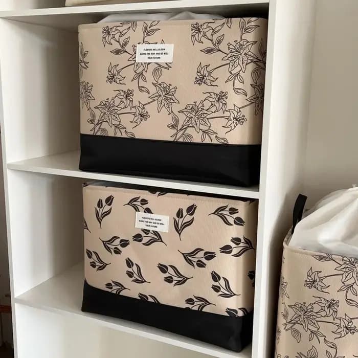 Boîte de rangement pour vêtements de luxe léger