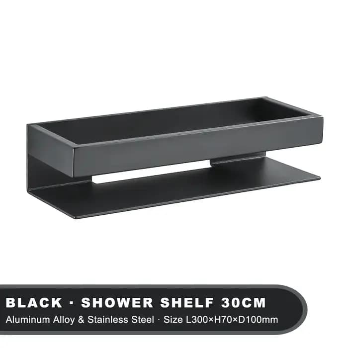 Étagère de douche en acier inoxydable, organisateur de salle de bain, étagère de rangement, porte-sh