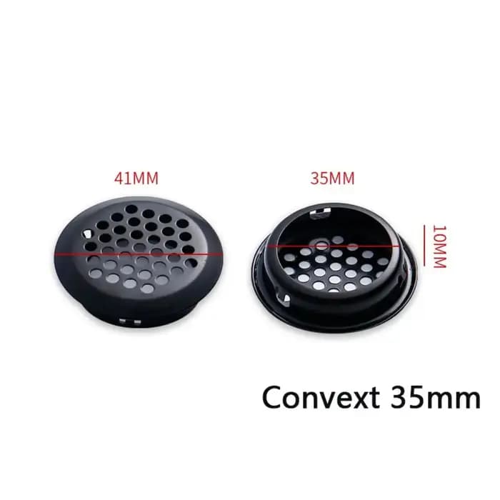Grille de ventilation perforée en maille pour armoire et placard