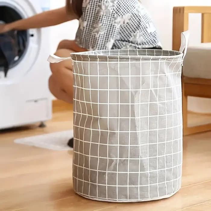 Mir à linge étanche pliable pour vêtements sales, seau de rangement pour jouets, panier à linge pour salle de bain