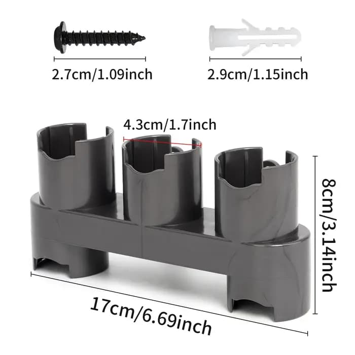 Support de rangement pour aspirateur Dyson V7 V8 V10 V11, station d'accueil pour base de fixation d'embout d'outil de nettoyage Absolute Brush