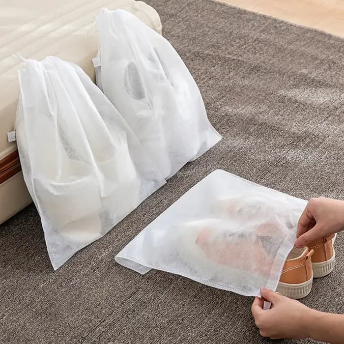 Sac de rangement pour chaussures, 10 pièces, organisateur de placard, sac Portable de voyage Non tis