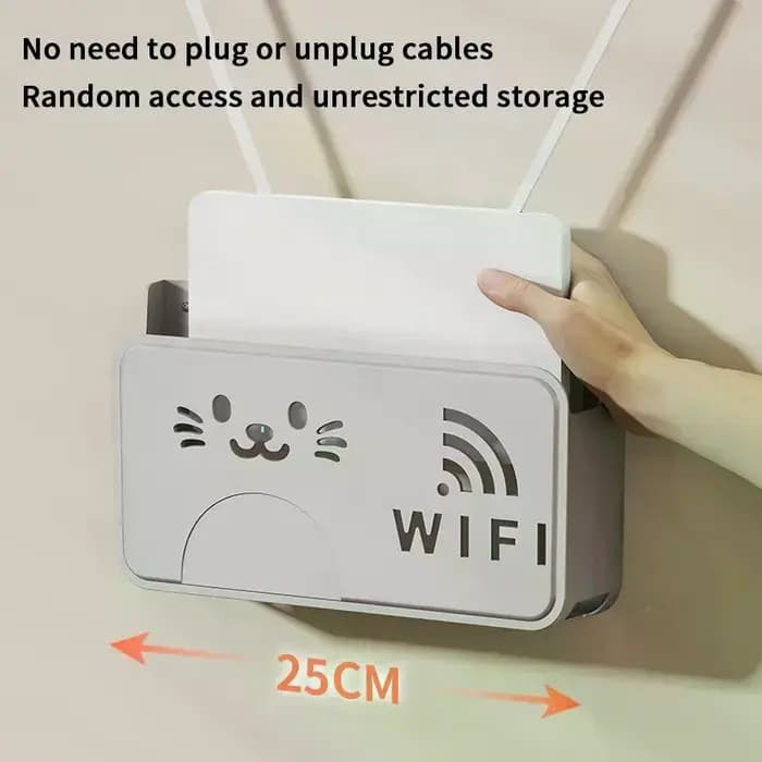 Nouveau routeur Wifi sans fil boîte de rangement prise de salon
