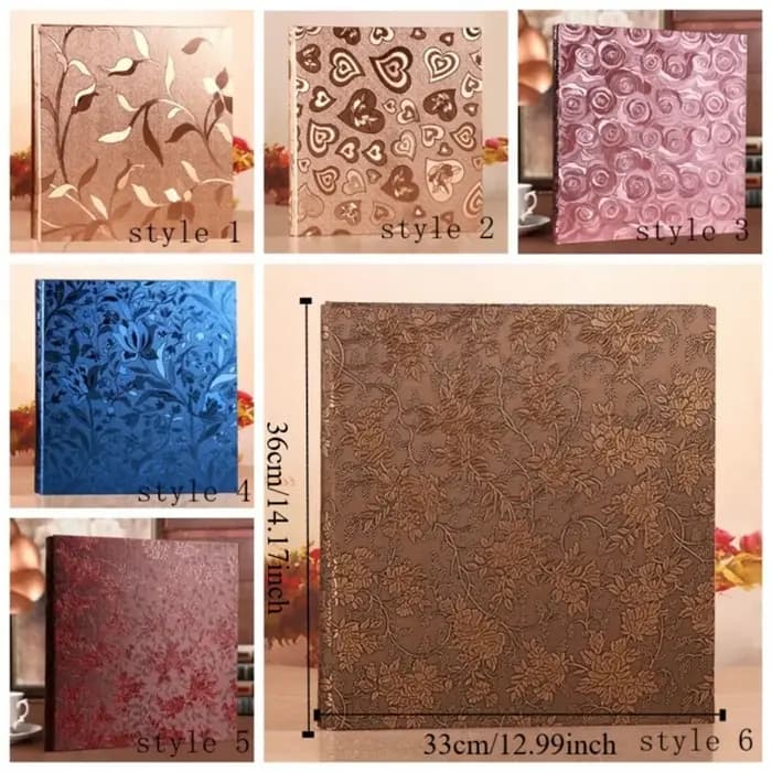 Album photo à motifs imprimés