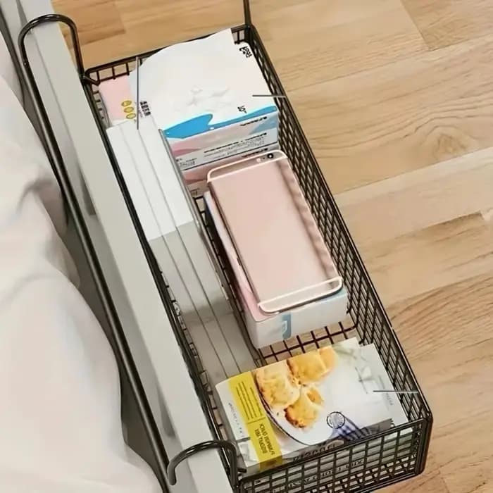 Pas de dommages à la structure du lit ! Étagère de rangement pour lit de dortoir sans perçage