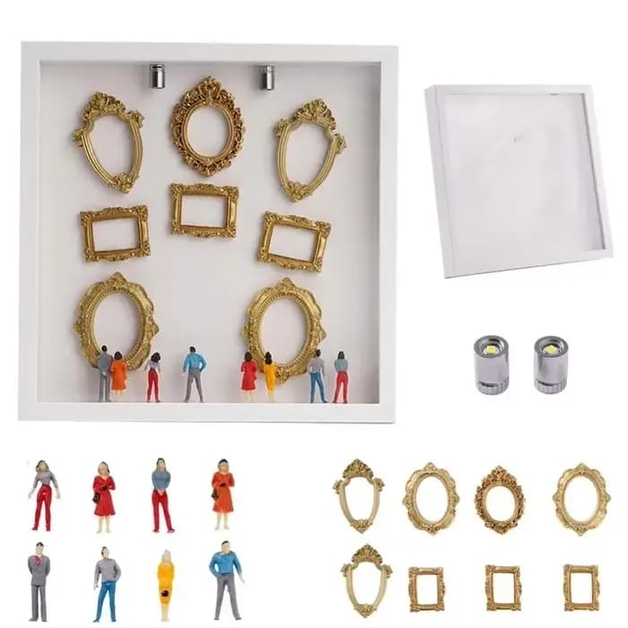 Boîte à Silhouettes DIY Mini Musée