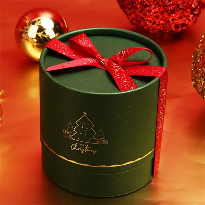 Boîte d'emballage cadeau de Noël pour la décoration de la maison