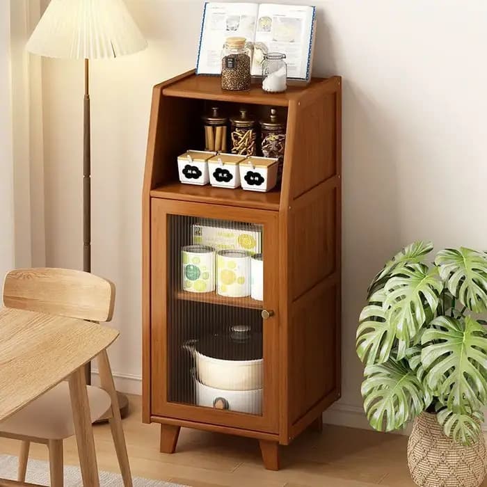 DE 3 Meuble buffet et armoire à thé, style chinois moderne, simple, pour rangement de cuisine et ran