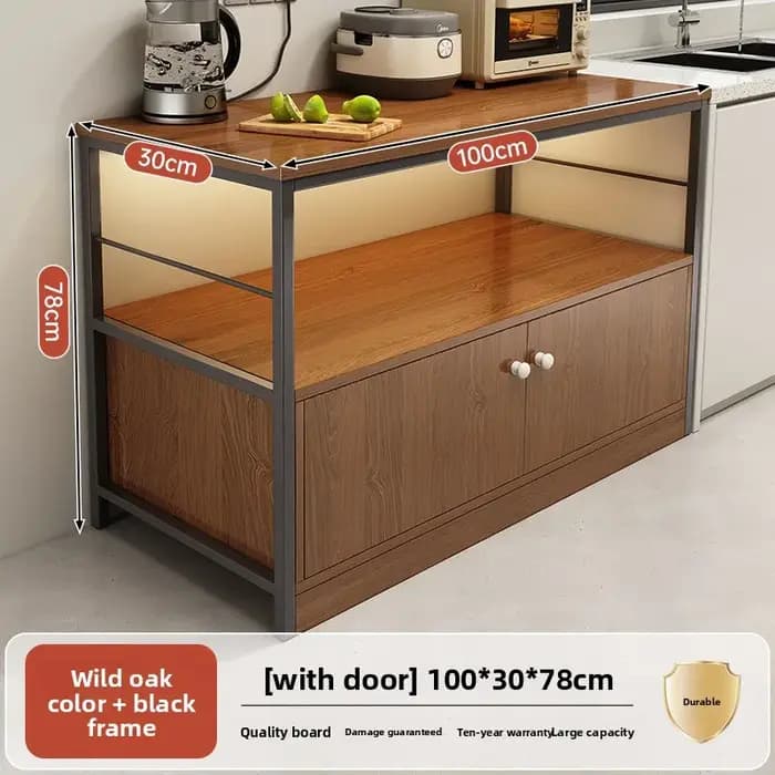 Étagère de cuisine du sol au plafond