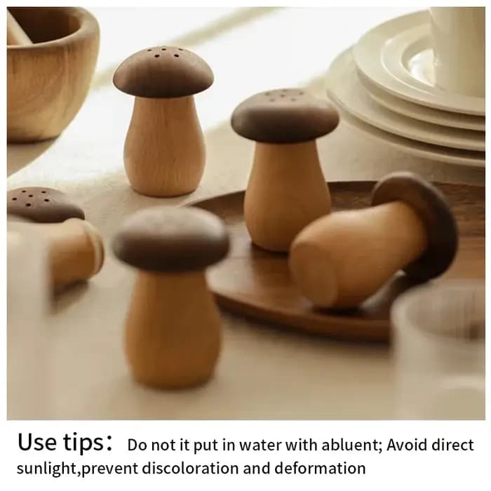 Boîte à cure-dents en forme de champignon avec une opération simple et une bague d'étanchéité qui n'a pas éteinte