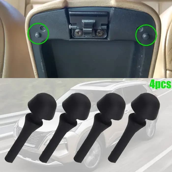 Boîte de rangement pour Console centrale automatique, 4 pièces, pour Nissan x-trail T31 2007 2008 20