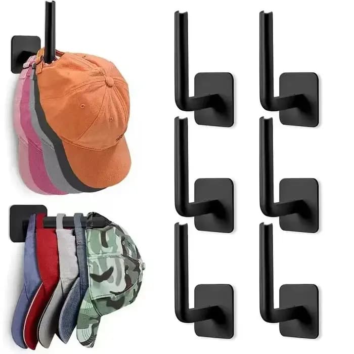 1/10 pièces porte-casquette porte-chapeau pour casquettes de Baseball crochets de chapeau adhésifs pour mur casquette