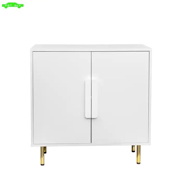 Armoire de rangement moderne avec poignée, buffet, armoires de rangement, 2 portes, salon, salle à m