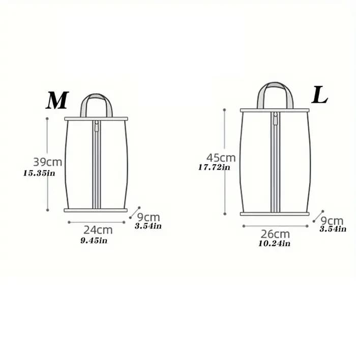 Sac de rangement pour chaussures portable