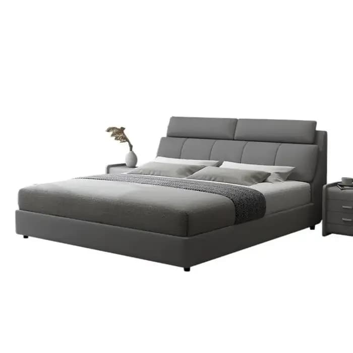 Lit pour adultes avec rangement en bois, décoration hautement efficace, 99 cents, style moderne, pou