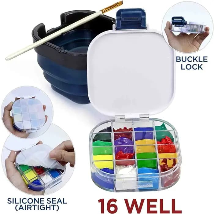 Boîte de rangement hermétique pour économiseur de peinture