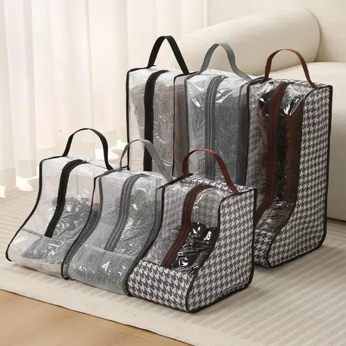 Sac de rangement portable et imperméable pour bottes
