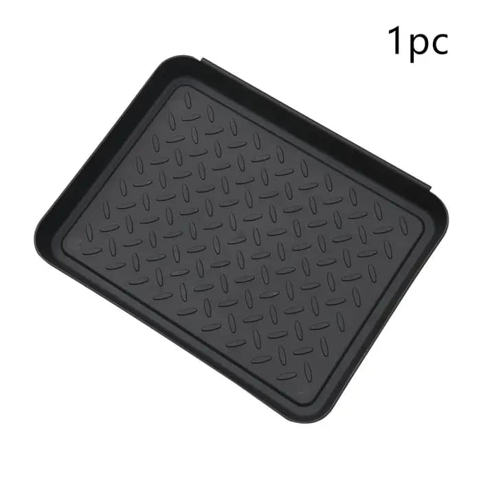 1/2 pièces Plateau de rangement robuste pour chaussures de voiture, tapis pour bols d'animaux (chien