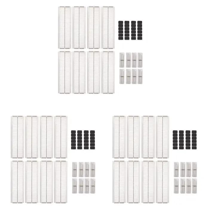 24 pièces séparateurs de tiroir réglables bricolage armoire de rangement partiition diviseur pour désordre cuisine