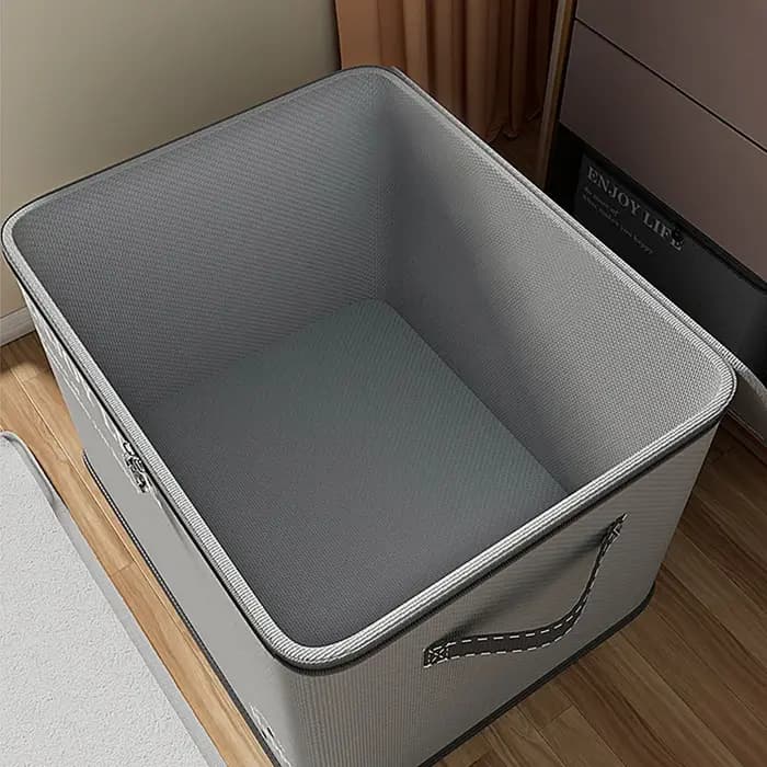 Boîte de rangement superposable pour vêtements