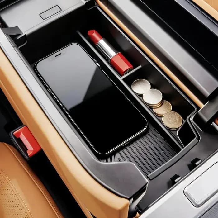 Boîte de rangement pour console centrale de voiture