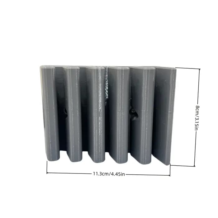 Support mural multi-emplacements robuste pour couvercles de contenants de cuisine, gain de place sous l'armoire