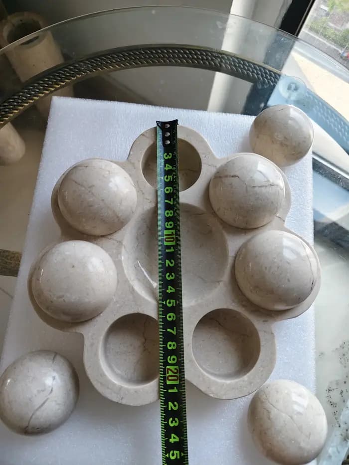 Boîte de rangement pour bijoux en marbre 22