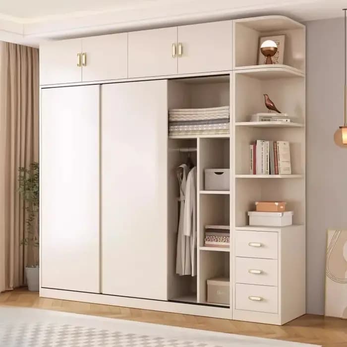 Armoire de luxe anti-poussière sur pied pour adultes