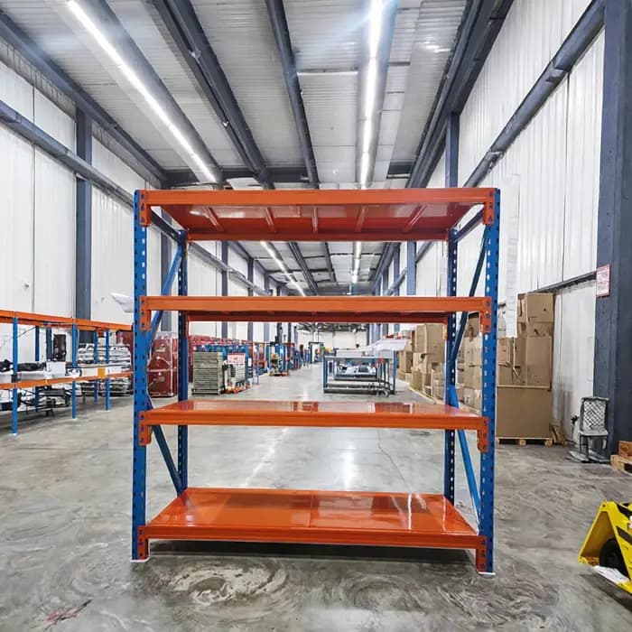 Étagères métalliques industrielles, rayonnage métallique sans boulons de 1500 mm, étagère réglable à plusieurs niveaux, unité d'étagère de garage pour entrepôts