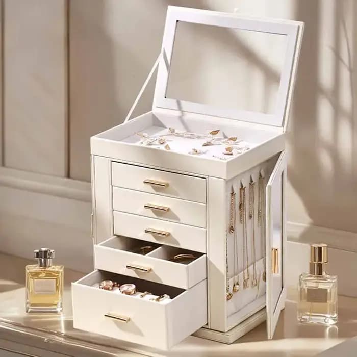 Boîte à bijoux moderne