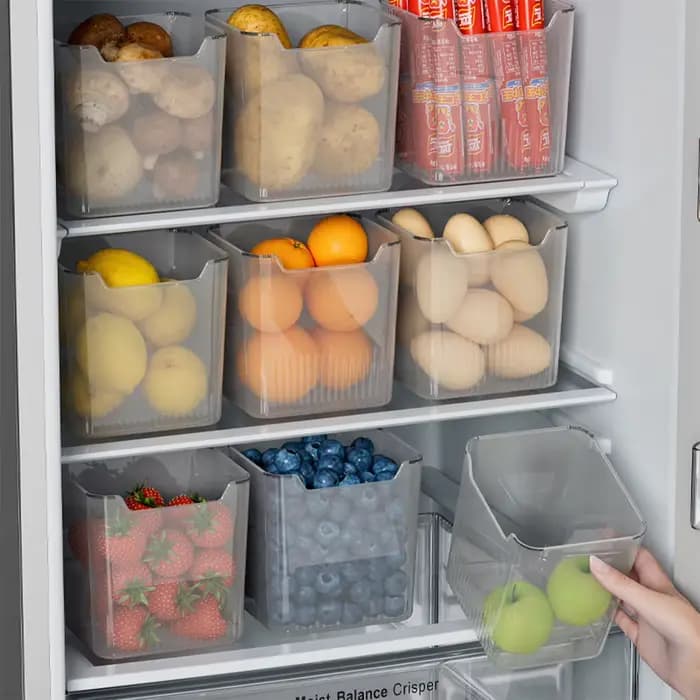Boîte de rangement pour porte latérale de réfrigérateur