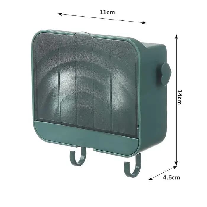 Portes-savons muraux sans perforation avec crochet