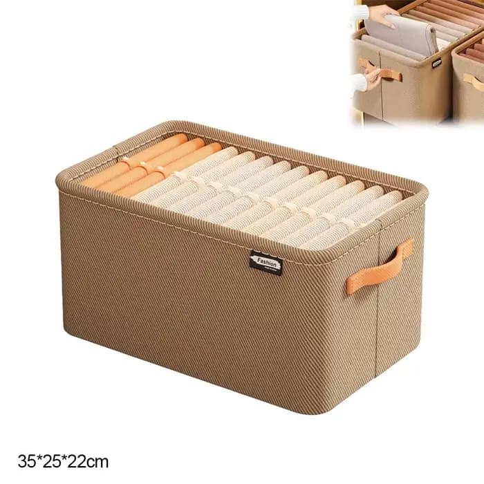 Boîte de rangement en tissu pliable pour livres, vêtements, jouets, articles divers, organiseur de t