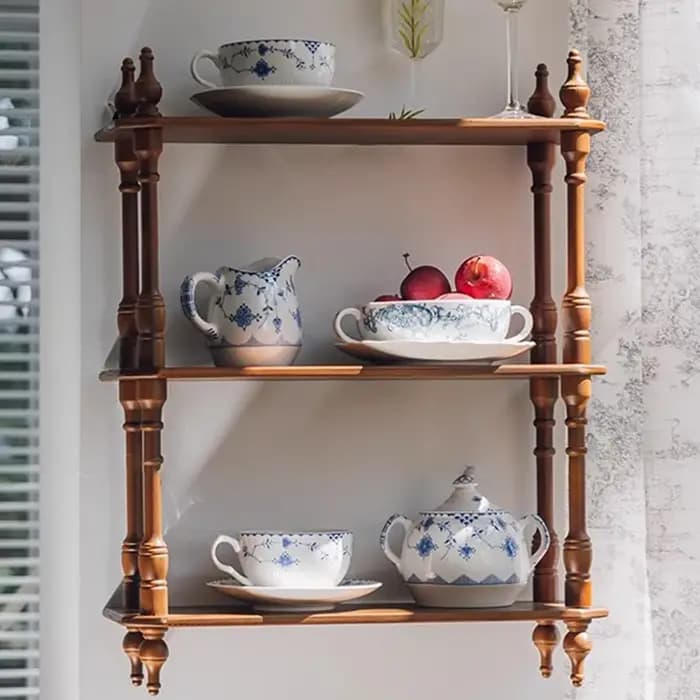 Supports de rangement en bois
