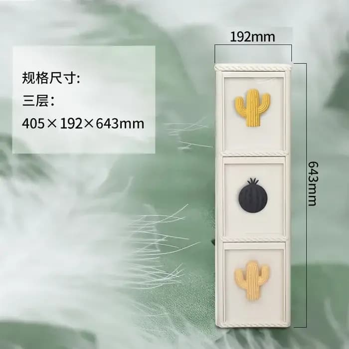 Armoire de rangement mince à espace étroit pour salles de bains, support de réfrigérateur de cuisine