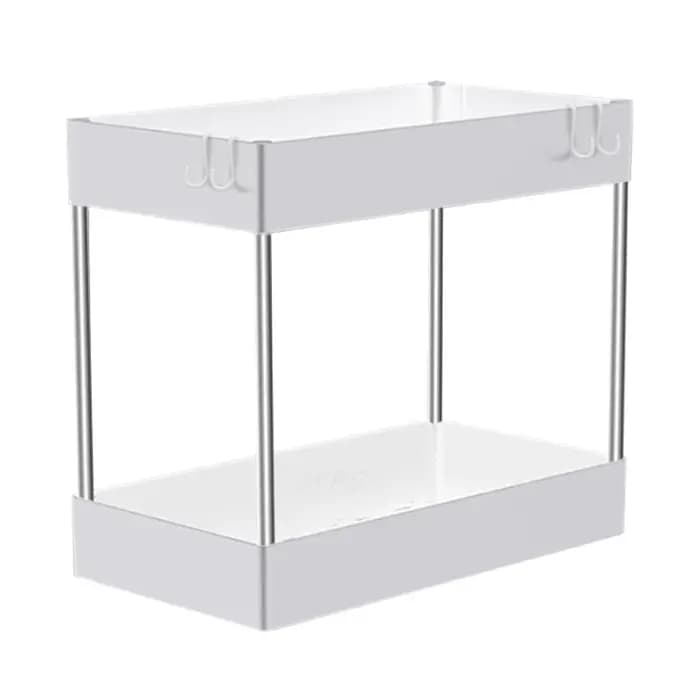 Organisateur de rangement sous évier à 2 niveaux