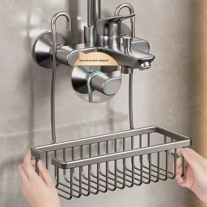 Étagère de douche pratique pour toilettes