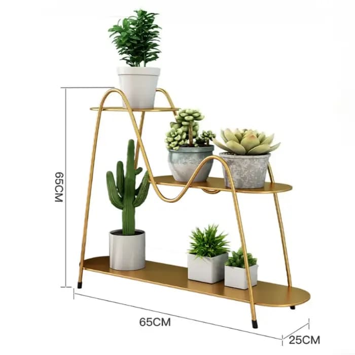 Étagère à fleurs, support vertical d'angle pour plantes