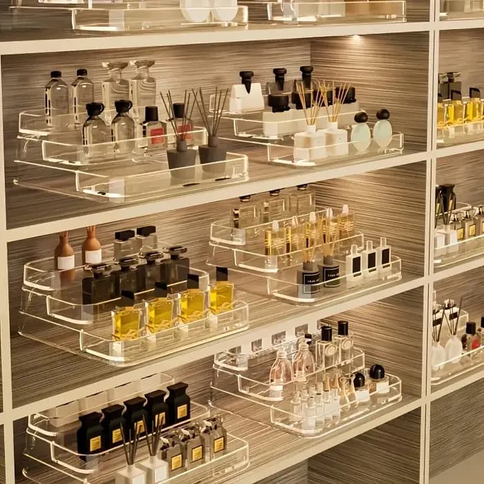 Boîte de rangement de parfum-boîte de rangement de cosmétiques