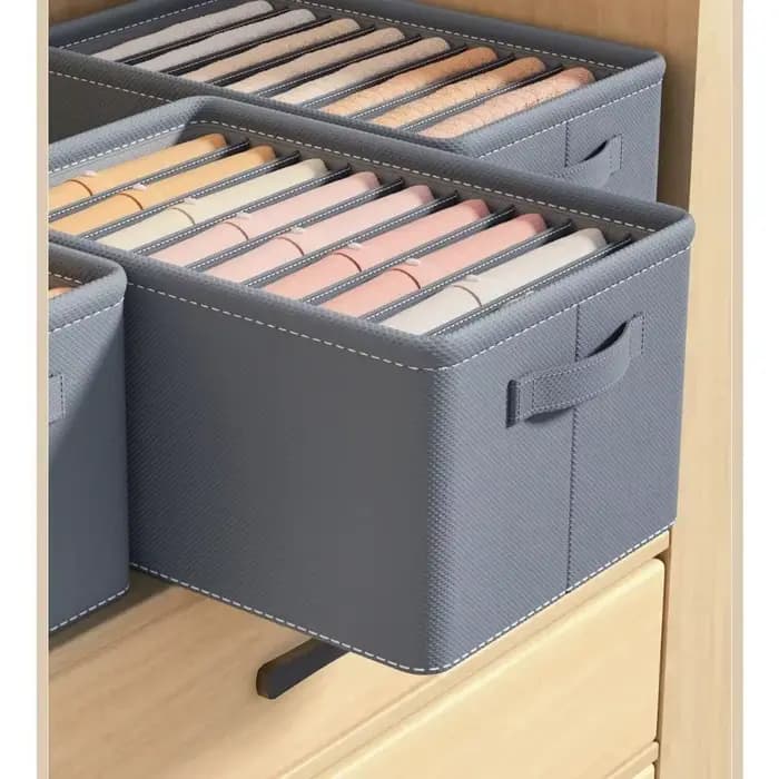 Organisateur de vêtements : Boîte de rangement pour pantalons