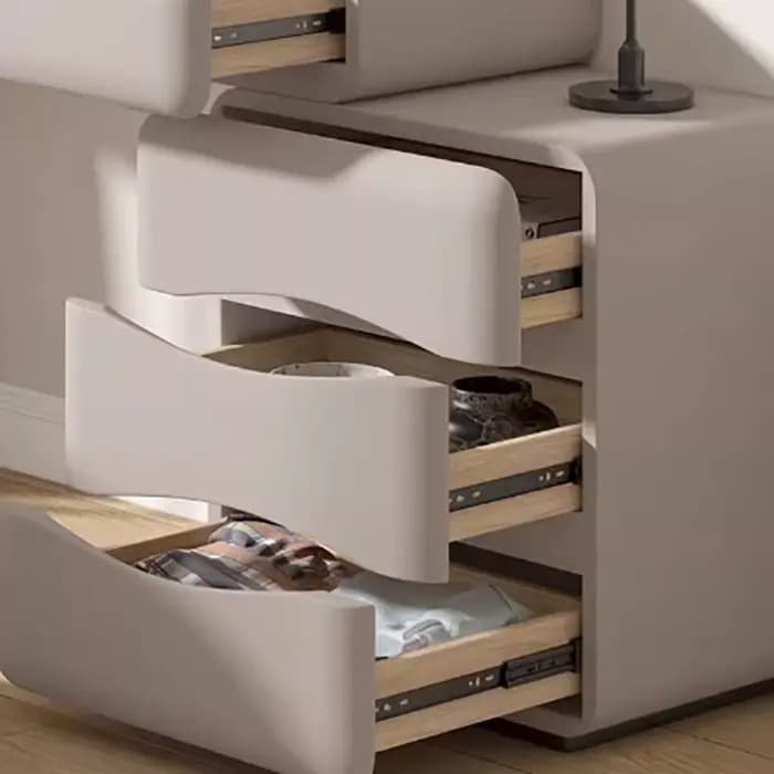 Esthétique luxe Coiffeuse rangement Design moderne Simple vanité Table à la mode tiroir