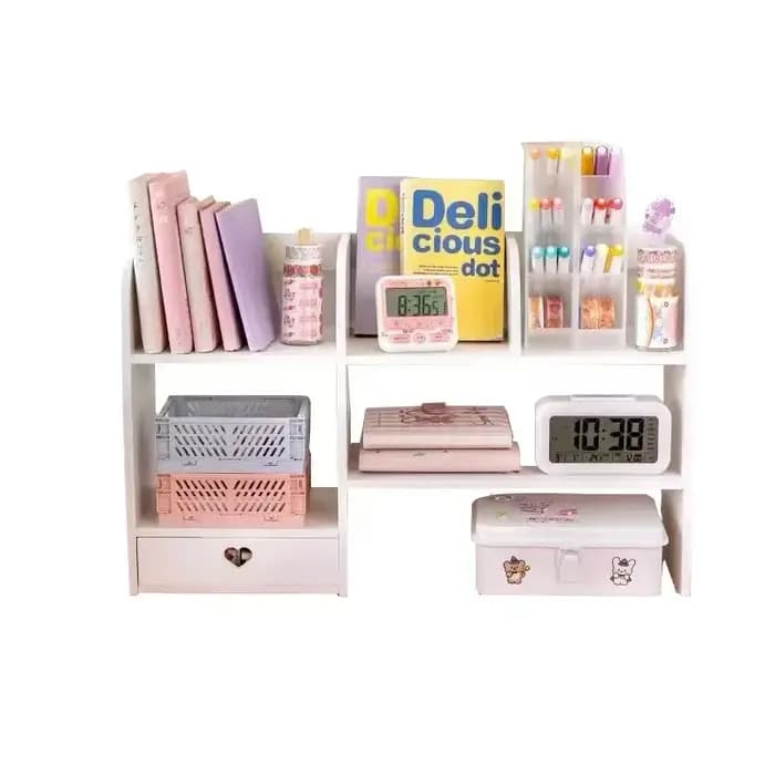 Organisateur de papeterie Double couche