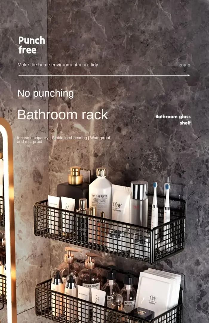 Organisateur de salle de bain multifonctionnel
