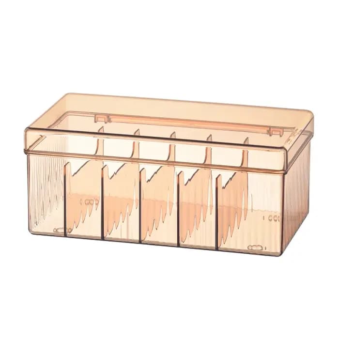 Boîte de rangement de cils avec couvercle