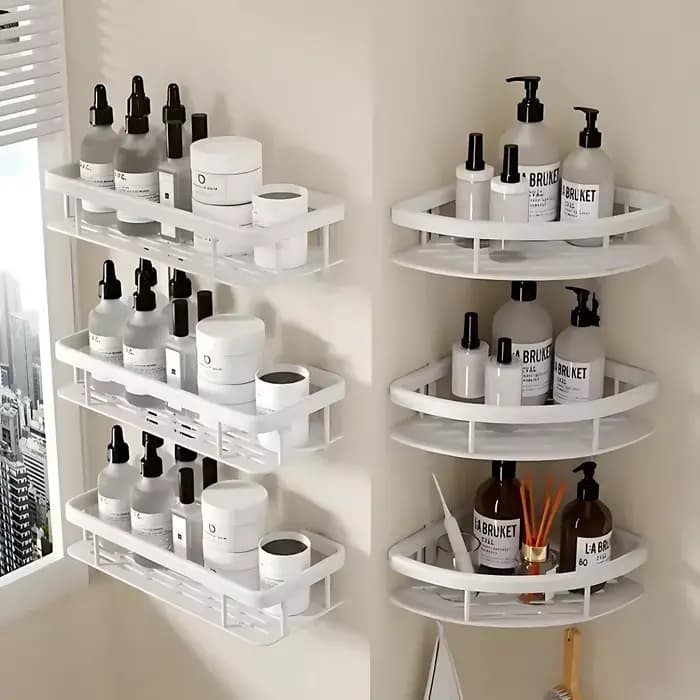 Étagères de salle de bain