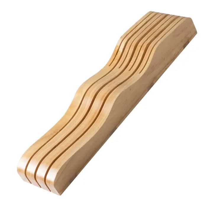 1PC-support de rangement de couteaux, bureau de cuisine bien rangé, placement de tiroir créatif, por
