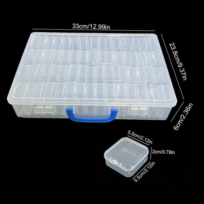 Boîte de rangement pour perles