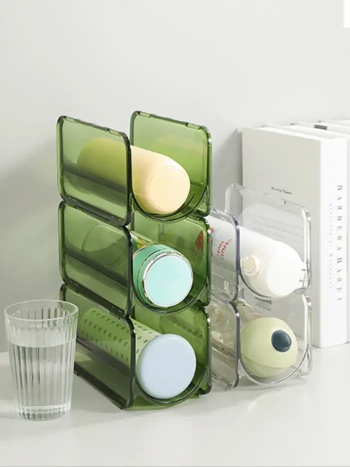 Support de rangement empilable pour bouteilles