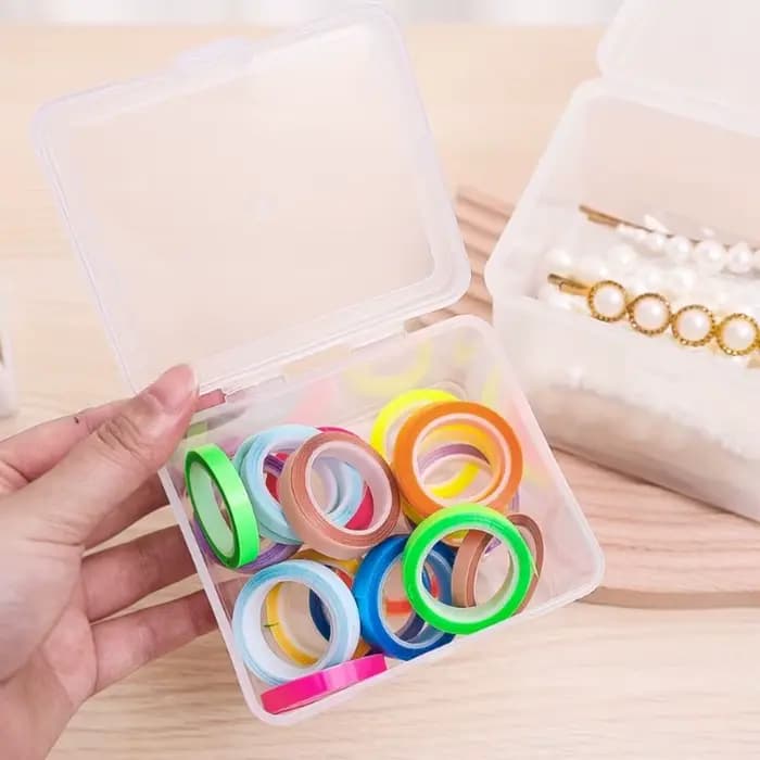 Boîte de Rangement Polyvalente en Plastique avec Couvercle