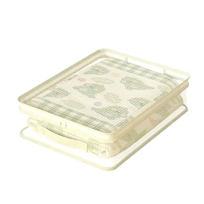 Ensemble de sacs de rangement quatre pièces pour draps de lit et housses de couette, Extra épais, ré